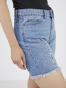 Noisy May Kék női farmer rövidnadrág Noisy May Smiley