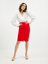 Orsay ORSAY piros női ceruzaszoknya