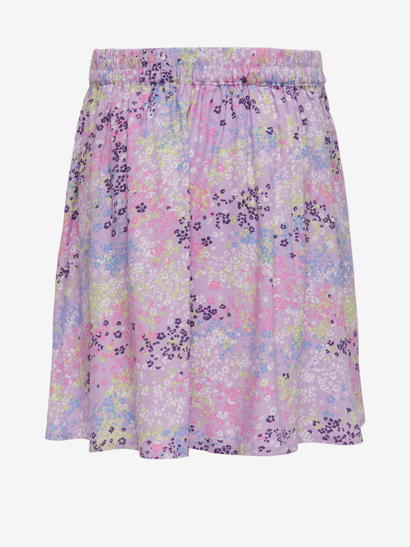 ONLY Világos lila lány virágos szoknya ONLY Anna