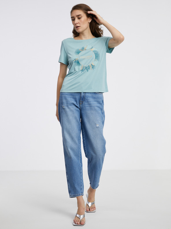 ONLY Zöld női póló CSAK Free Free