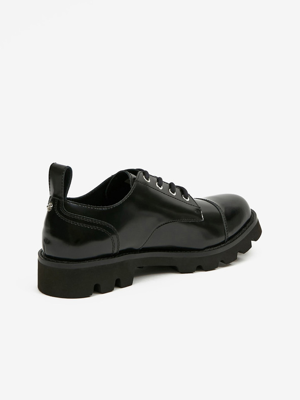 Diesel Fekete férfi fényes Diesel félcsizma
