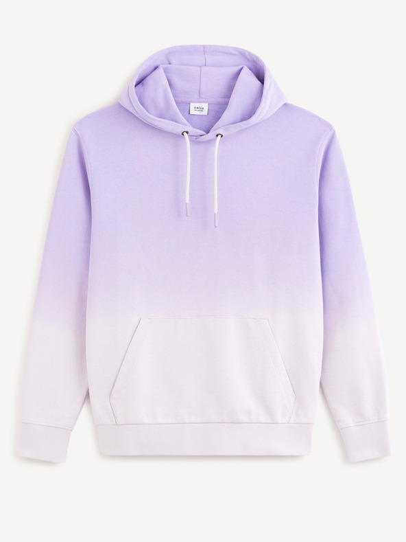 Celio Világoslila férfi Celio Dearc pulóver