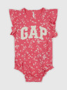 GAP Baby virágmintás body GAP
