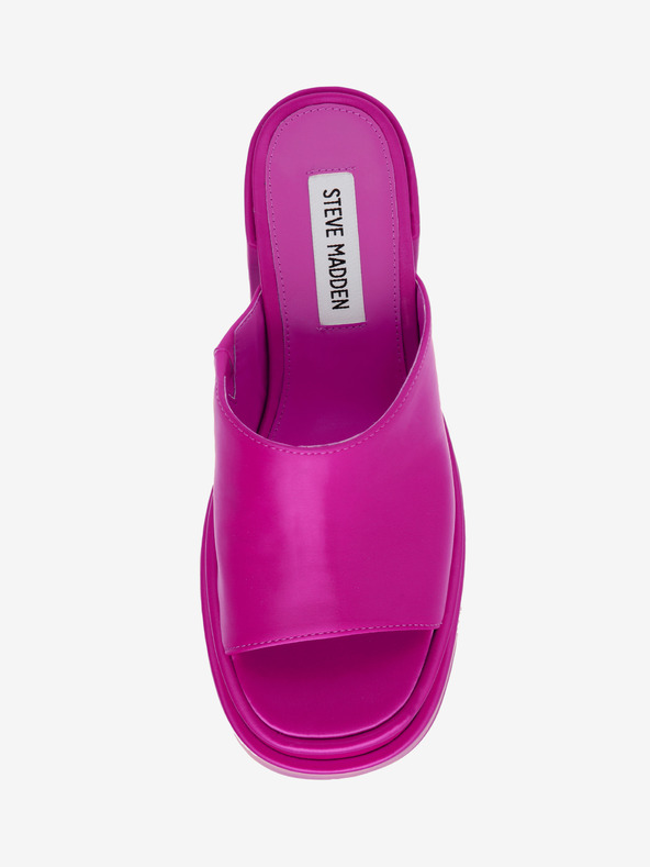 Steve Madden Sötétlila női sarkú szandál Steve Madden