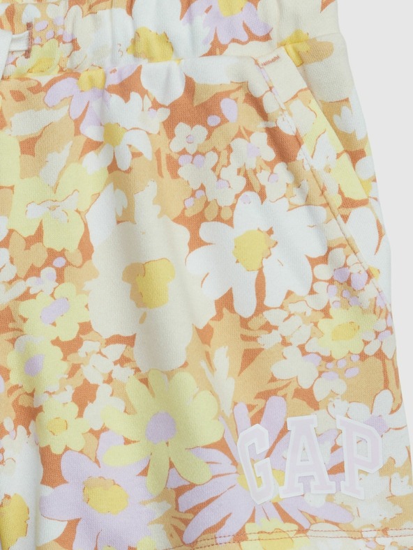 GAP Gyerek virágmintás rövidnadrág GAP