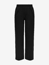 ONLY Fekete női széles szárú nadrág ONLY Pop