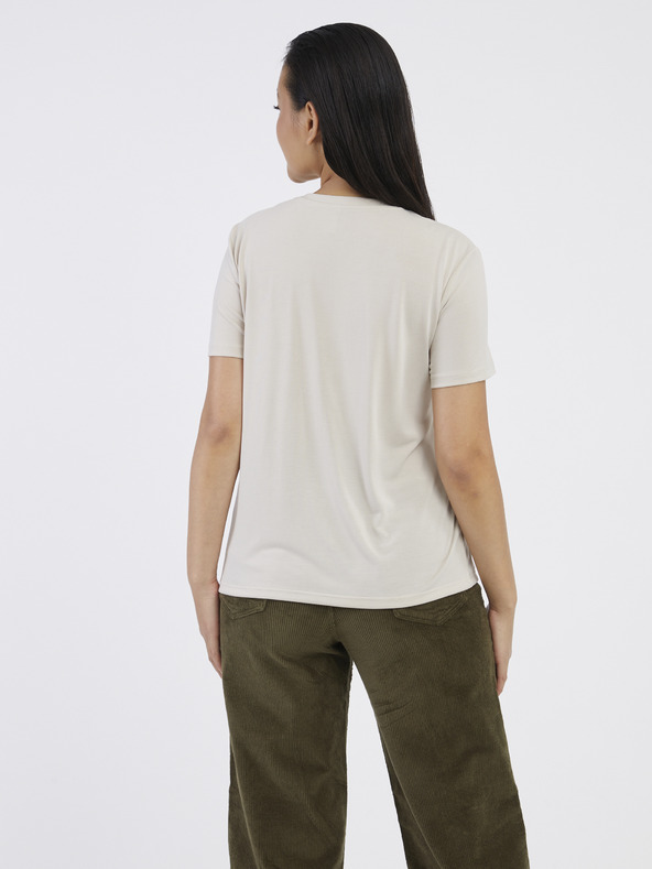 ONLY Bézs női póló CSAK ingyenesen