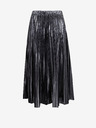 ONLY CARMAKOMA Fekete középszoknya ezüstös kivitelben ONLY CARMAKOMA Hailey CARMAKOMA Hailey