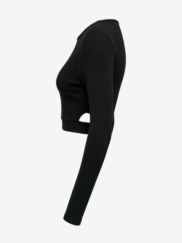 ONLY Fekete női póló szellőzőnyílásokkal ONLY Nikita