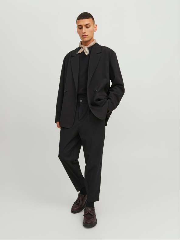 Jack & Jones Fekete férfi Jack & Jones Karl szabott nadrág