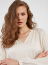 AWARE by VERO MODA Krémszínű blúz AWARE by VERO MODA Sunny