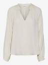 AWARE by VERO MODA Krémszínű blúz AWARE by VERO MODA Sunny