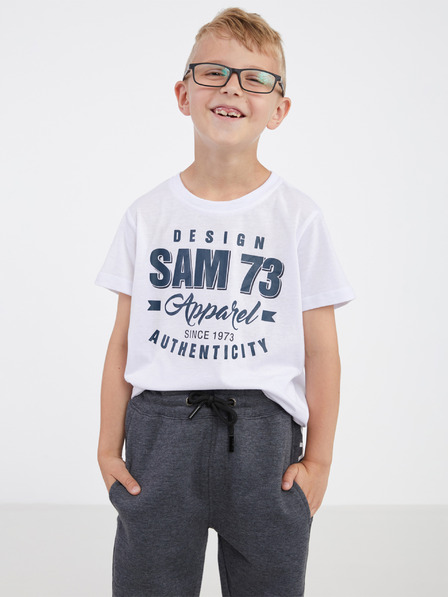 Sam 73 Fehér fiú póló SAM 73 Janson