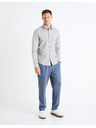 Celio Világosszürke férfi Celio Fafile póló