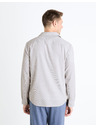 Celio Világosszürke férfi ing Celio Fabeille2
