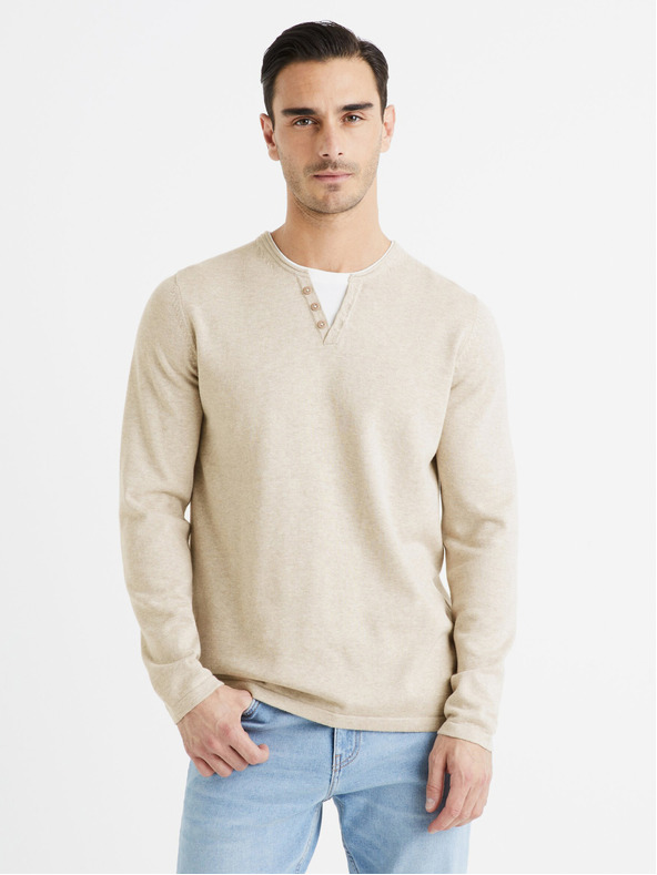 Celio Bézs férfi Celio Felano pulóver