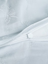 JOOP! 2x 70x90/200x200 Világosszürke szatén mintás kétszemélyes ágynemű JOOP! Cornflower