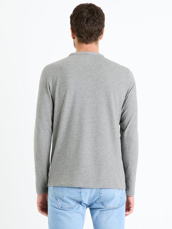 Celio Szürke férfi póló Celio Fegetiml