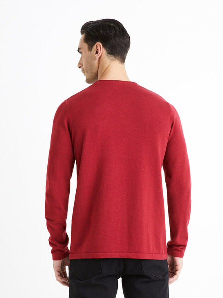 Celio Piros férfi pulóver Celio Felano