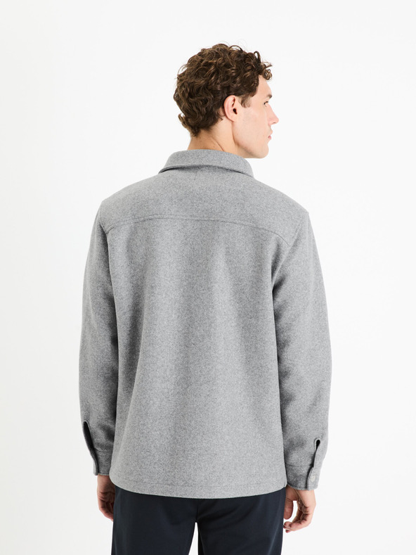 Celio Szürke férfi Celio Faliau felsőruházati ing