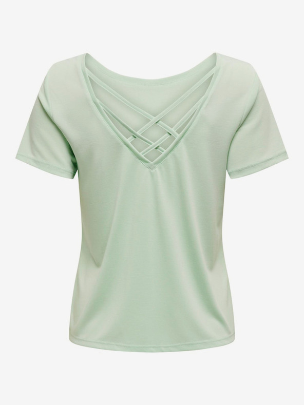 ONLY Világoszöld női póló ONLY Free Free