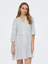 ONLY Kék-fehér női csíkos ruha ONLY Kaya Kaya