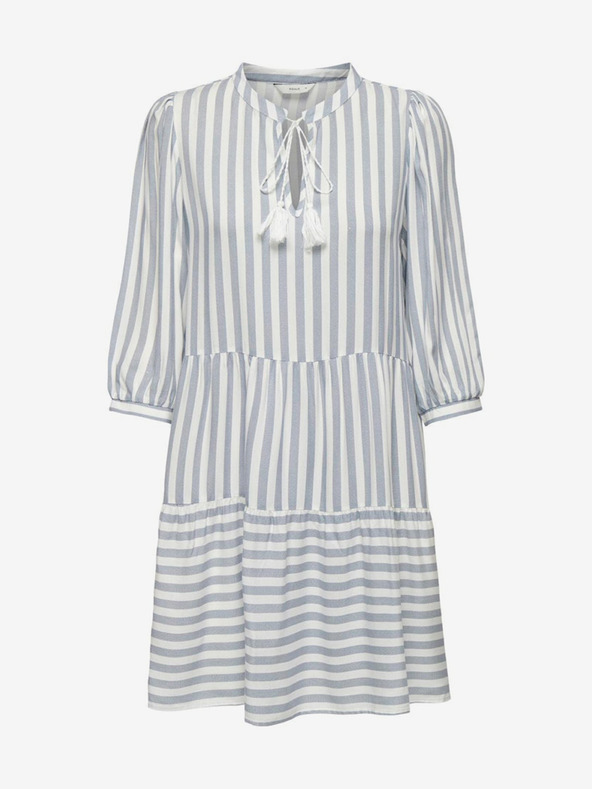 ONLY Kék-fehér női csíkos ruha ONLY Kaya Kaya