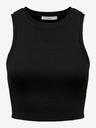ONLY Fekete női crop top tank top ONLY Vilma Vilma