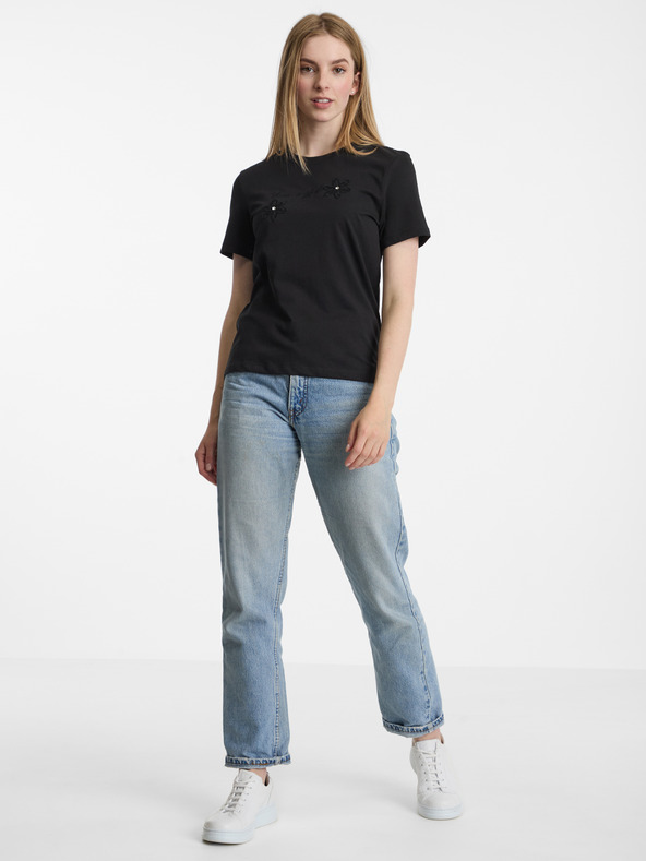 ONLY Fekete női póló ONLY Cami