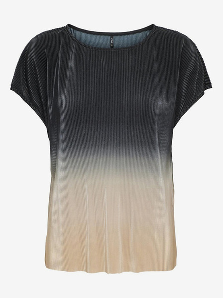 ONLY Bézs-fekete női blúz ONLY Jilly