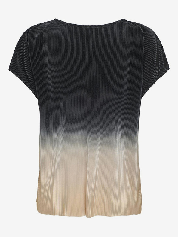 ONLY Bézs-fekete női blúz ONLY Jilly