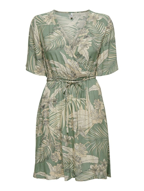 ONLY Zöld női mintás ruha ONLY Palina Palina