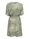 ONLY Zöld női mintás ruha ONLY Palina Palina