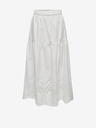 ONLY Fehér női maxiszoknya ONLY Roxanne Roxanne