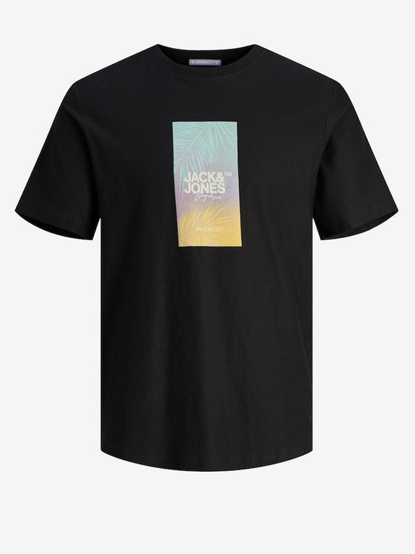 Jack & Jones Fekete Jack & Jones Aruba férfi póló