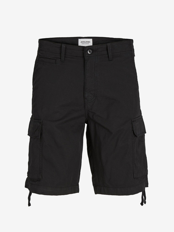 Jack & Jones Fekete Férfi Cargo rövidnadrág Jack & Jones Cole