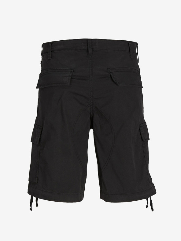 Jack & Jones Fekete Férfi Cargo rövidnadrág Jack & Jones Cole