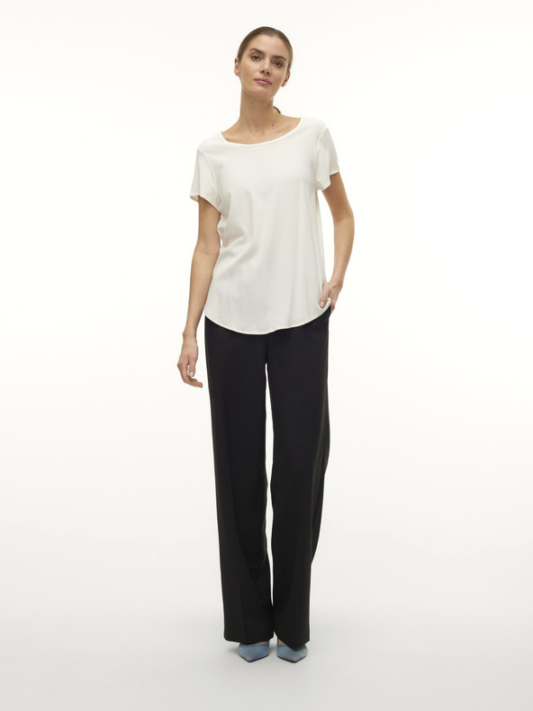 Vero Moda Krémszínű női blúz Vero Moda Bella