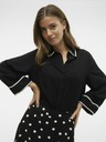 Vero Moda Fekete női Vero Moda Bumpy pólóing