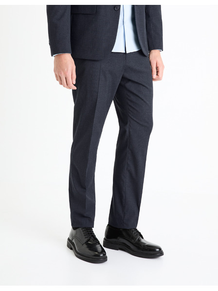 Celio Sötétkék férfi kosztümnadrág Celio Fopdg