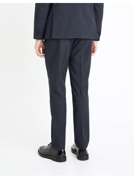 Celio Sötétkék férfi kosztümnadrág Celio Fopdg