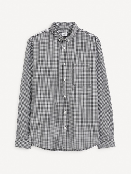 Celio Fekete férfi mintás ing Celio Gaopur