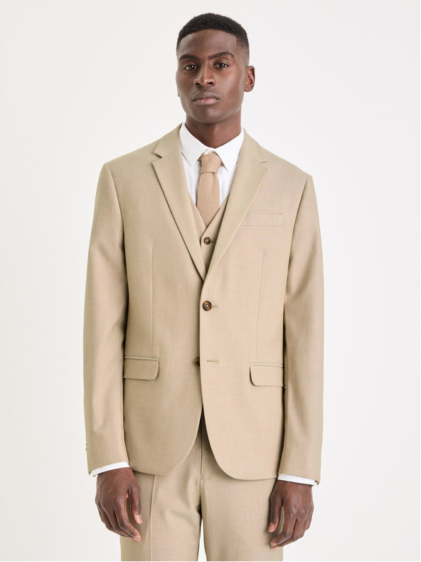 Celio Bézs férfi dzseki Celio Funew2