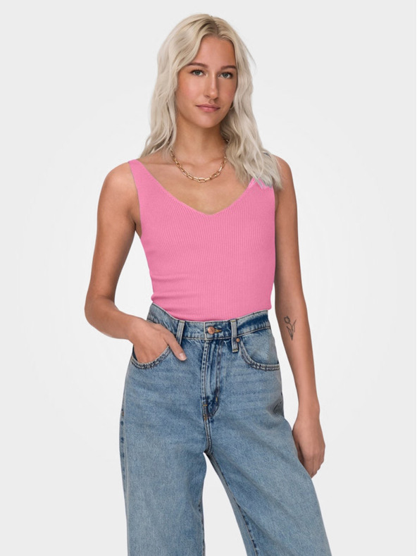 Jacqueline de Yong Rózsaszín Női Basic Tank Top JDY Nanna