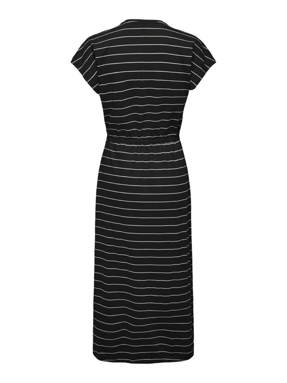 ONLY Fekete női csíkos midi ONLY May