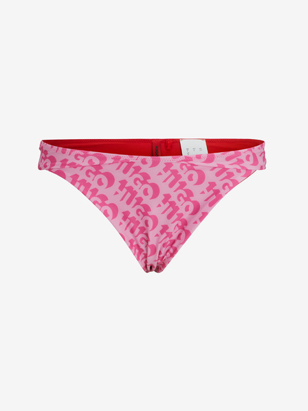 HUGO Rózsaszín Női mintás alsó HUGO Bonnie Bikini alsó