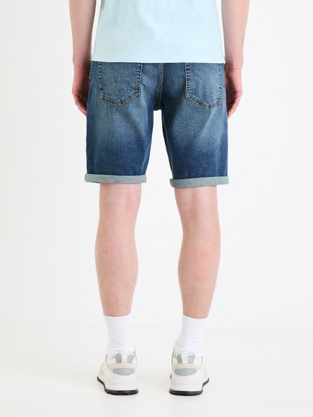 Celio Kék férfi farmer rövidnadrág Celio Bofirstbm