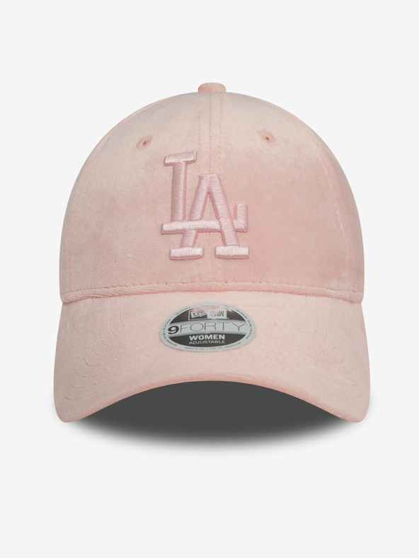 New Era Világos rózsaszín női szarvasbőr sapka New Era 940W MLB 9forty