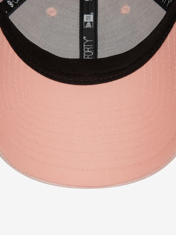 New Era Világos rózsaszín női szarvasbőr sapka New Era 940W MLB 9forty