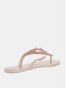 Zaxy Világos rózsaszínű flip flop rózsaarany részletekkel Zaxy Spike